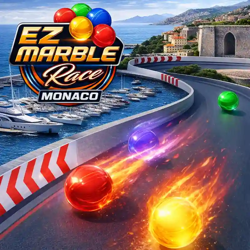 EZ Marble Race Monaco game interface at 639jl online casino